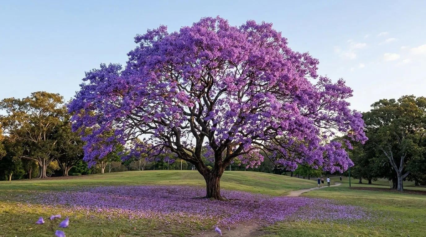 Fondo de Jacarandá
